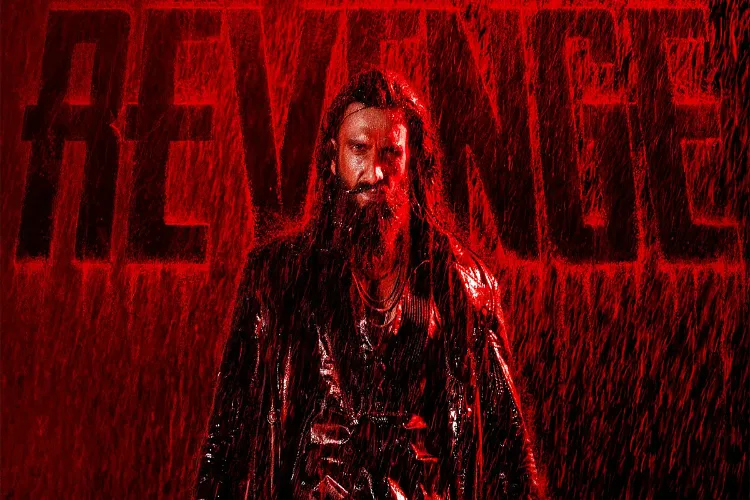 Ranveer's new avatar is seen in the poster for "Dhurandhar: The Revenge."